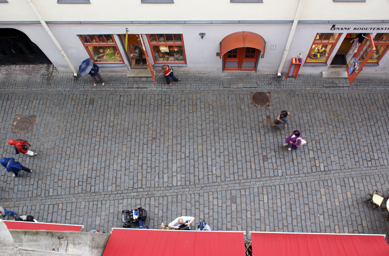 Tallinn, vista dalle mura