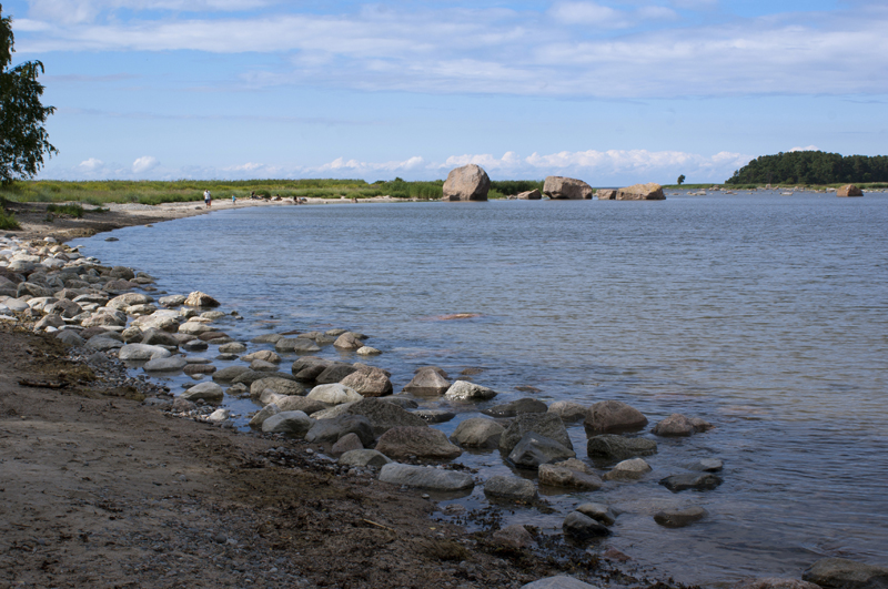 Estonia, Parco Nazionale di Lahemaa, massi erratici