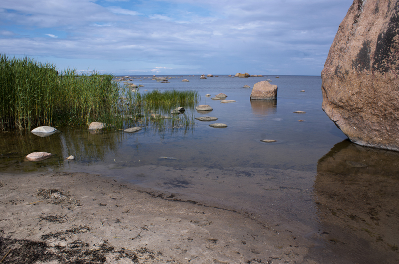 Estonia, Parco Nazionale di Lahemaa, massi erratici