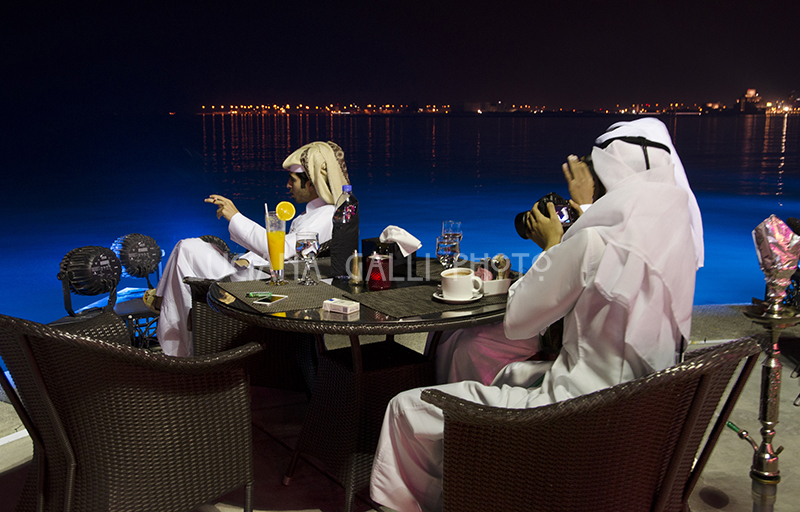 Doha, ristorante sulla Corniche