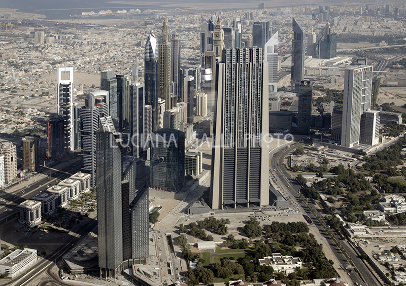 Vista dal Burj Khalifa